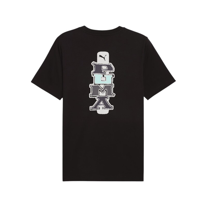 PUMA GRAPHICS TEE Black