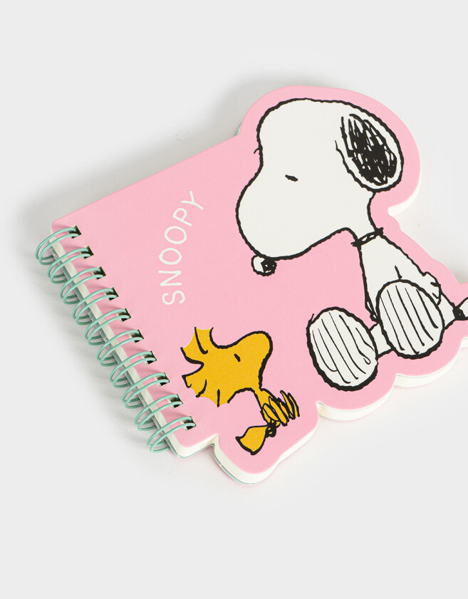 Anotadores Cuadernos y Memos Cuaderno Anillado "snoopy" - Combinacion Multicolor