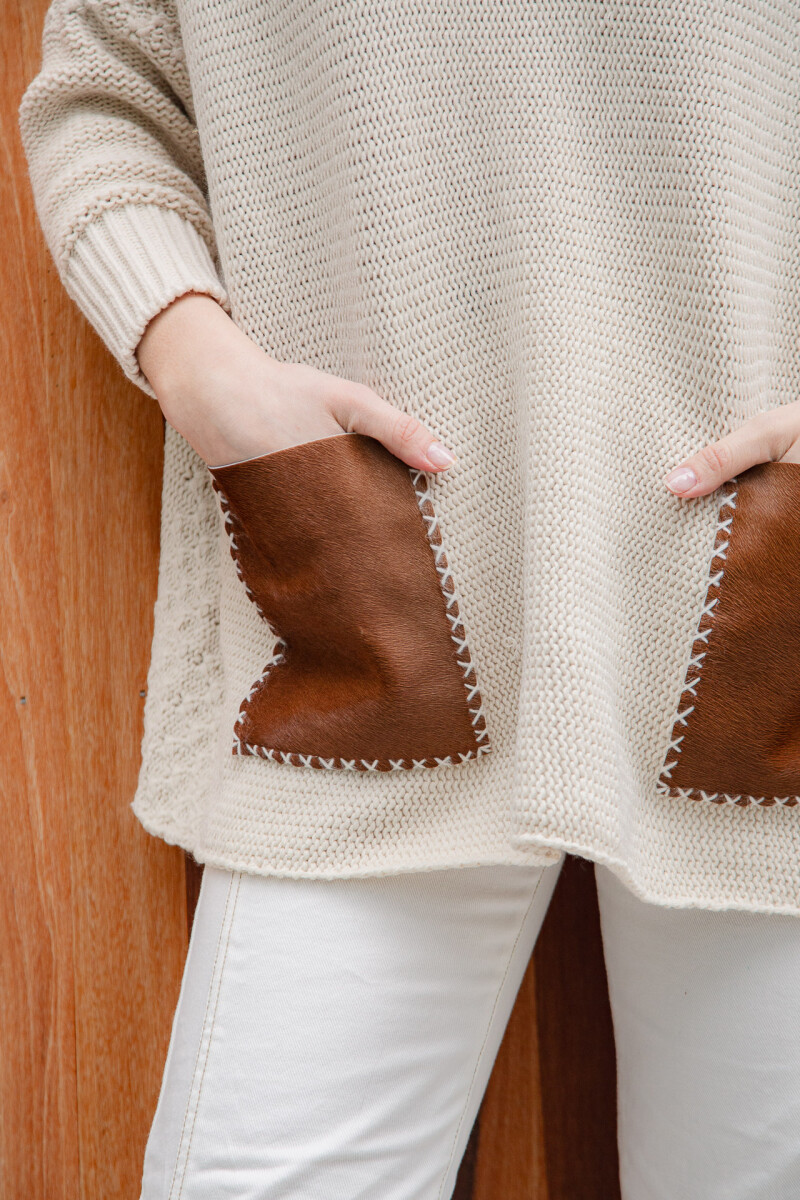 Sweater Jinete Crudo/Camel