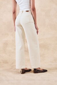 Jean Wide Leg Crudo Crudo