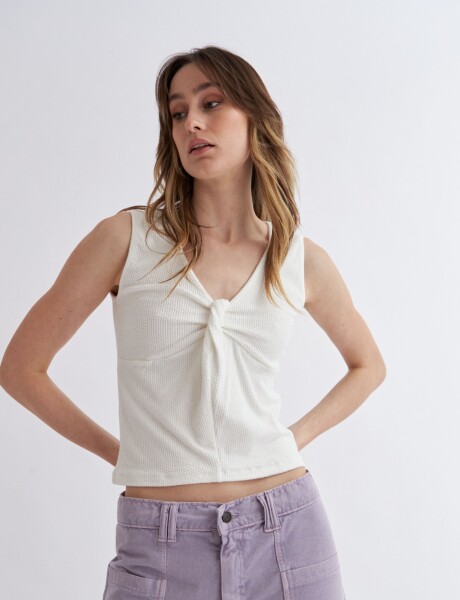 Musculosa Nellie Off white