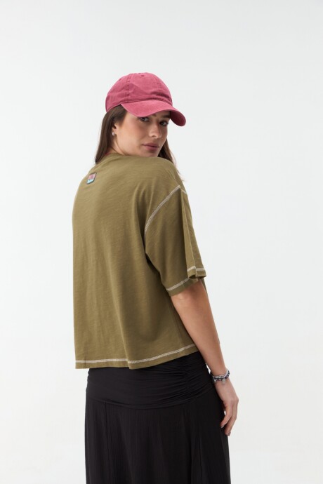 REMERA GARA LISA Verde