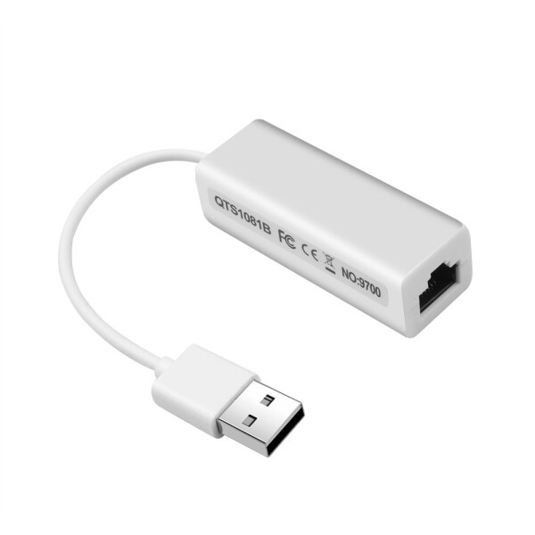 Adaptador de Red USB A 2.0 a Ethernet RJ45 100 Mbps Adaptador de Red USB A 2.0 a Ethernet RJ45 100 Mbps