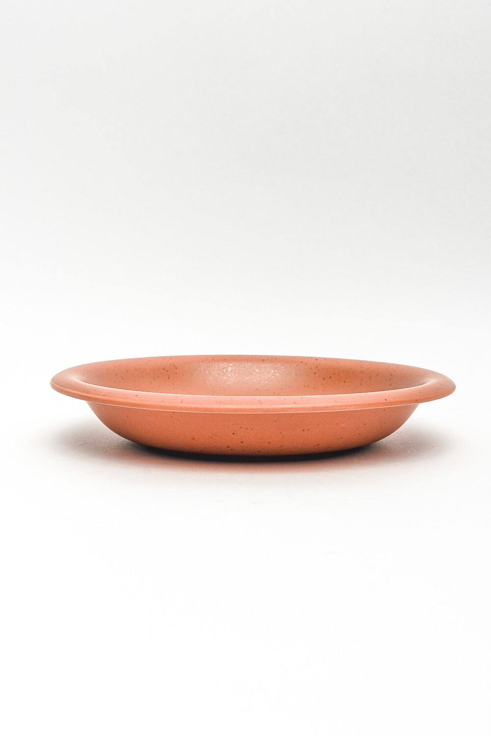 Plato Postre Terra Ladrillo Melange