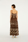 VESTIDO LARGO Marron
