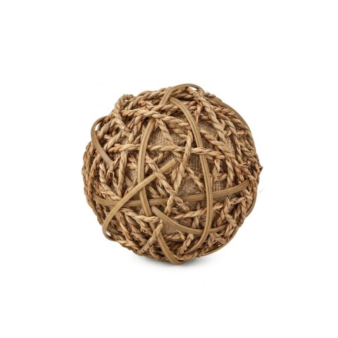 ESFERA RATAN BEIGE 18CM Unica