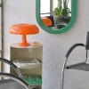 Lampara Retro Mushroom con USB Naranja