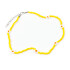 COLLAR AIME BLANCO Y AMARILLO COLLAR AIME BLANCO Y AMARILLO