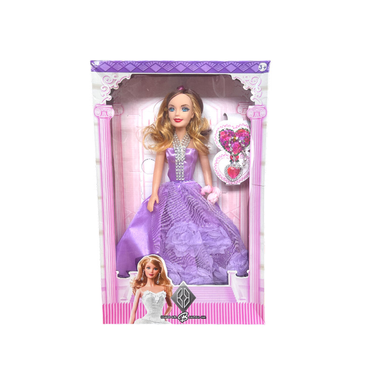 OUTLET Muñeca vestido de fiesta 46*25 cm - Outlet Muñeca Vestido De Fiesta 46*25 Cm 
