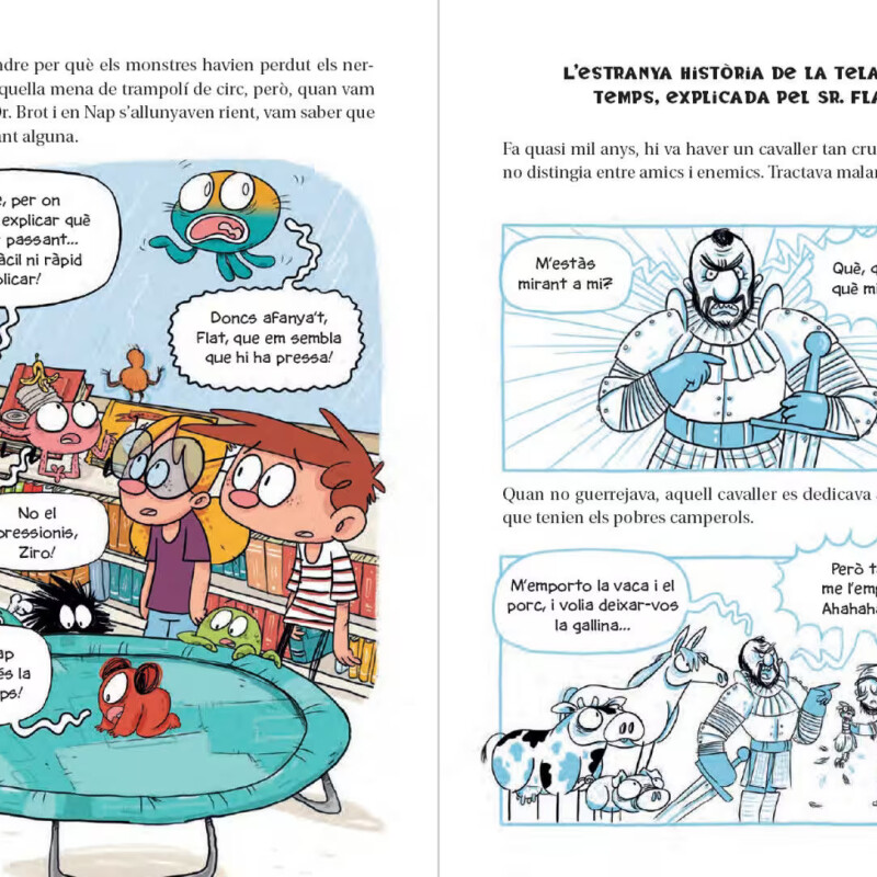 Agus y los Monstruos 08. El salto del tiempo Agus y los Monstruos 08. El salto del tiempo