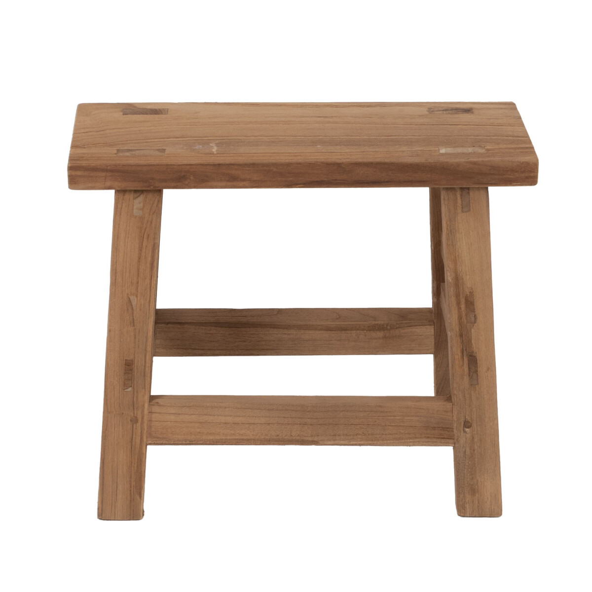 TABURETE BANGKU - MADERA-DE-TECA NATURAL-BEIGE NATURAL 