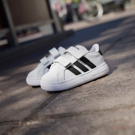 Championes adidas Grans Court 3.0 Bubble CF de niño White