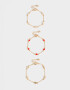 Pulseras Flexibles Sets Lucky Set De Pulseras Lucky - Dorado