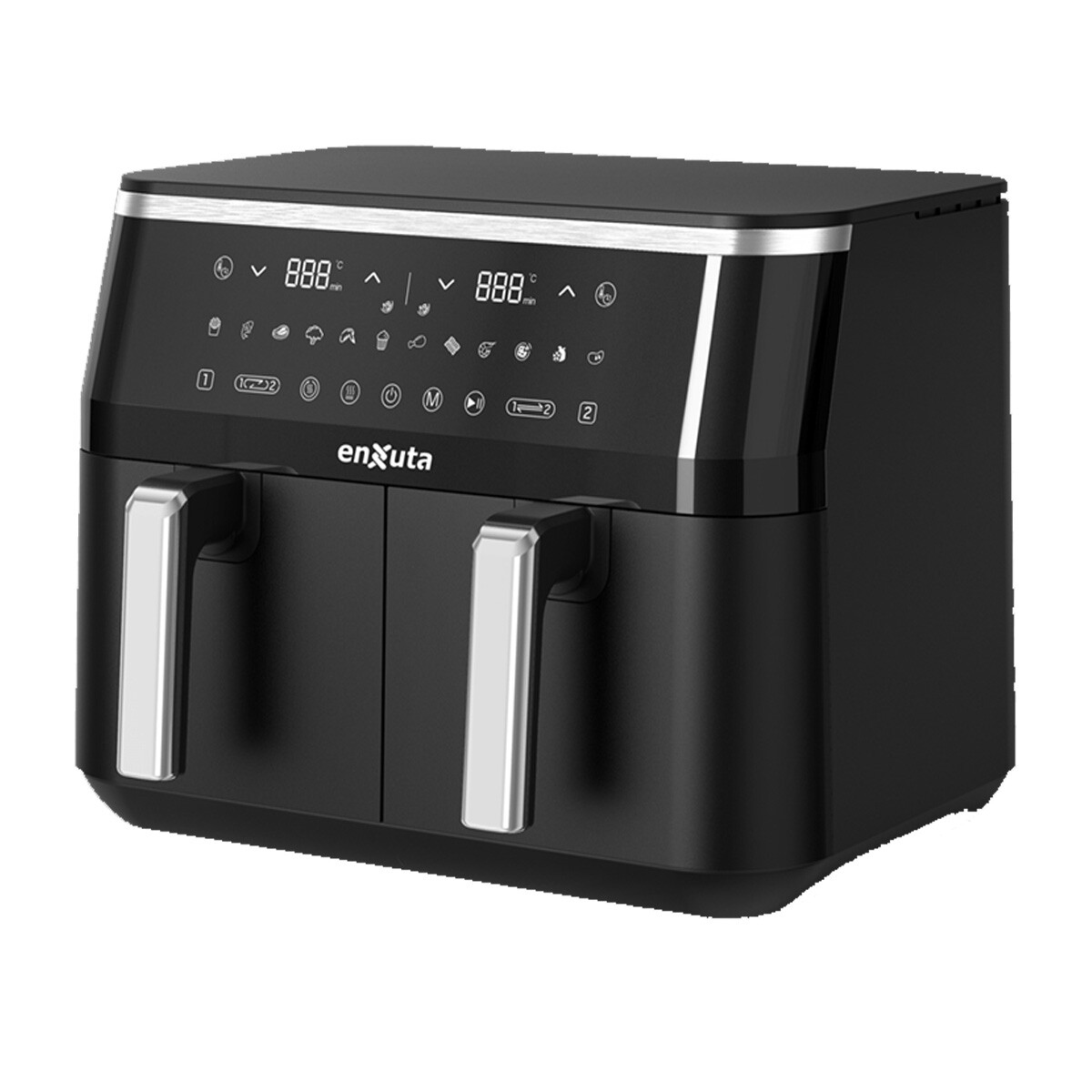FREIDORA SIN ACEITE 2 CANASTOS ENXUTA 4.5 + 4.5 LTS 