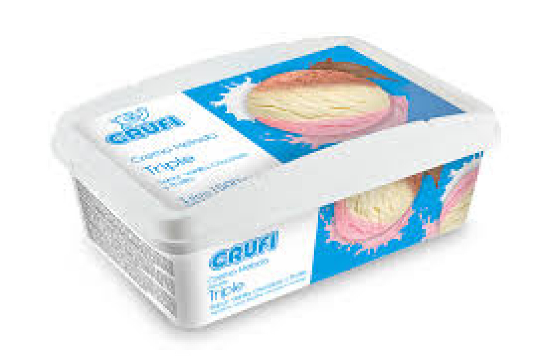 CRUFI 1L TRIPLE VAINILLA CHOCO FRUTILLA 
