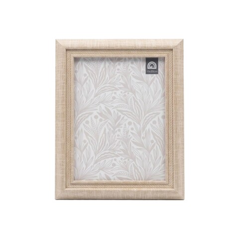 PORTARRETRATO C/MARCO BEIGE CL 15X20CM Unica