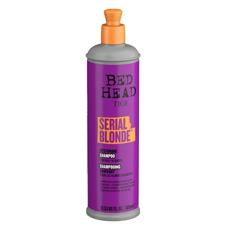 Shampoo para cabello rubio natural o teñido Tigi Bed Head Serial Blonde 400ml Shampoo para cabello rubio natural o teñido Tigi Bed Head Serial Blonde 400ml