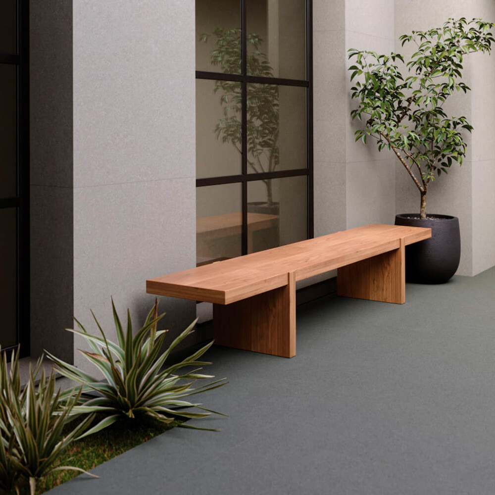 PORCELANATO PARA EXTERIOR BASALTO GRAFITE EXT 90X90 CM Porcelanato Para Exterior Basalto Grafite Ext 90x90 Cm