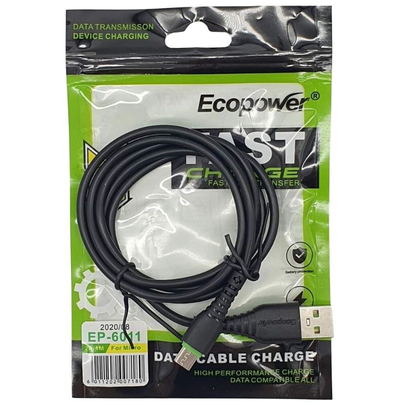 Cable Ecopower USB / MICRO USB EP-6029 Cable Ecopower USB / MICRO USB EP-6029