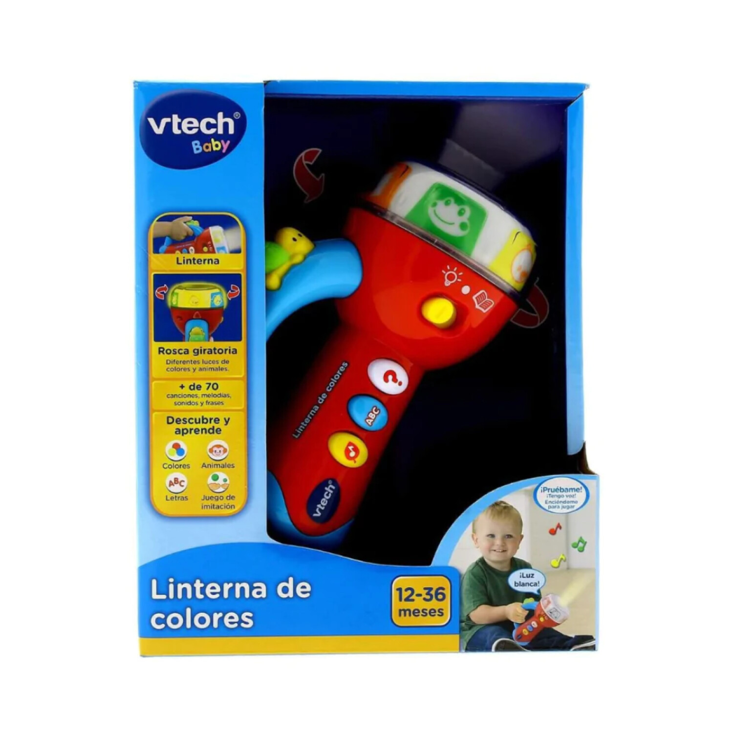 Juego Infantil Linterna de Colores Vtech - 001 — Universo Binario