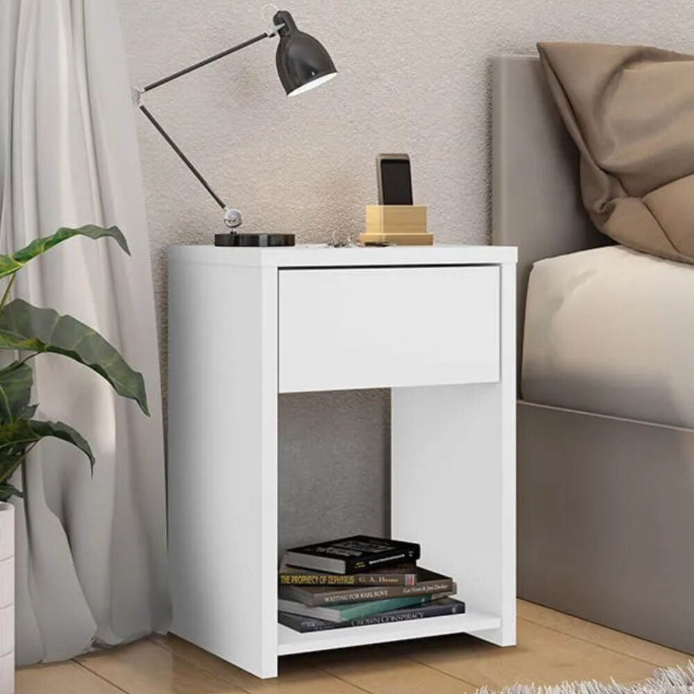 Mesa de Luz 1 Cajón - Triunfo Blanco