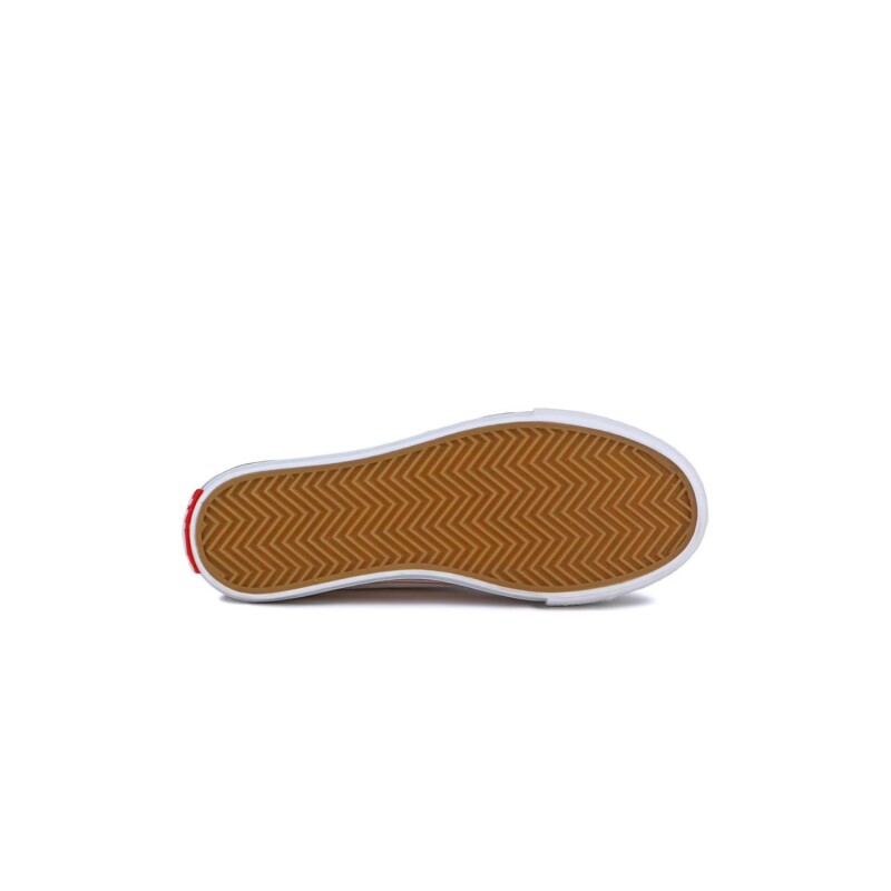 Championes Pony Bota Plataforma Fifth Ave Mujer Blanco