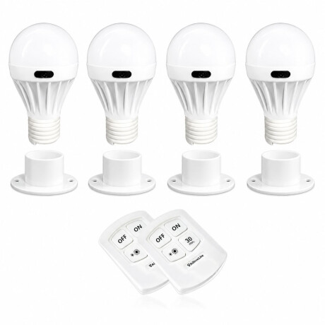 Set 4 lamparas LED inalámbricas Set 4 lamparas LED inalámbricas