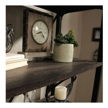 Biblioteca con Puertas Sauder Linea Steel River