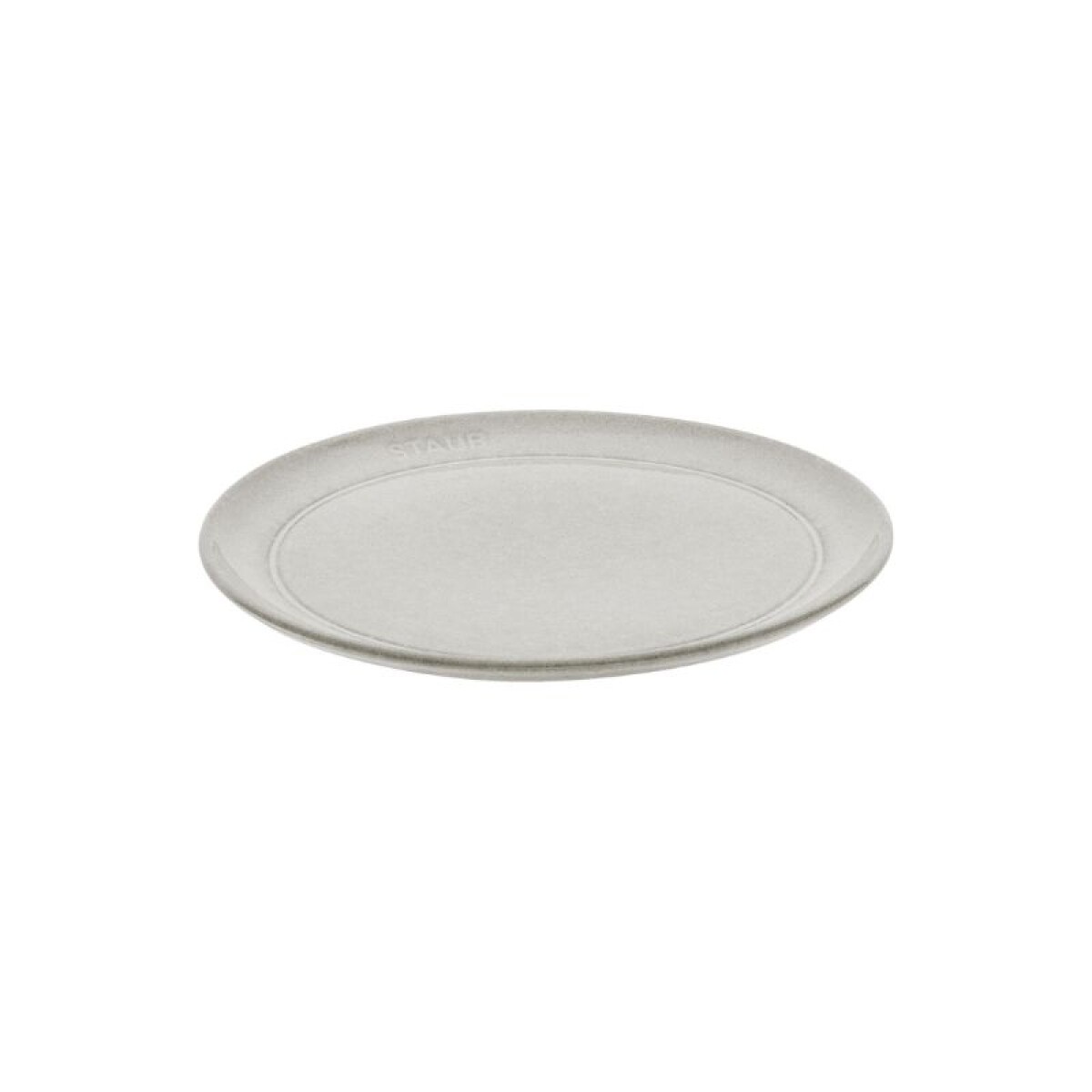 STAUB PLATO PLAYO 20CM CERAMICA TRUFA BLANCO 