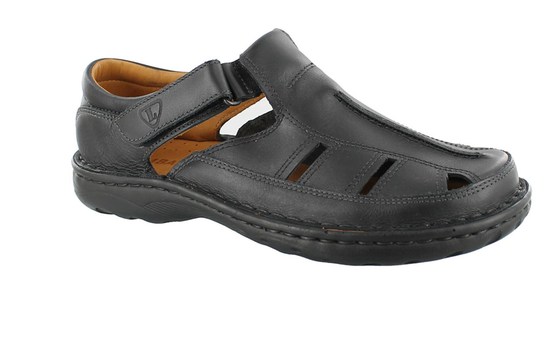 Sandalia Casual Lombardino - Negro 