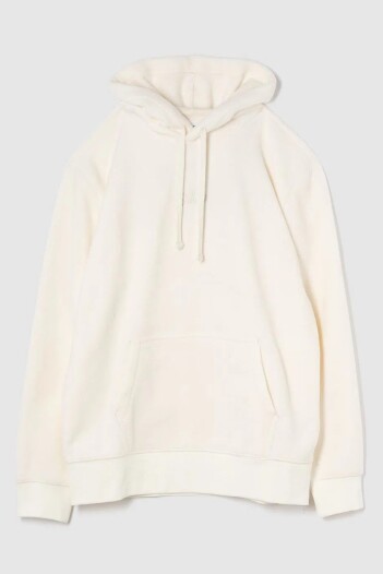 Canguro Polar Logo Gap Hombre Ivory Frost