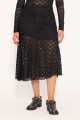 POLLERA JOSEPHINE Negro