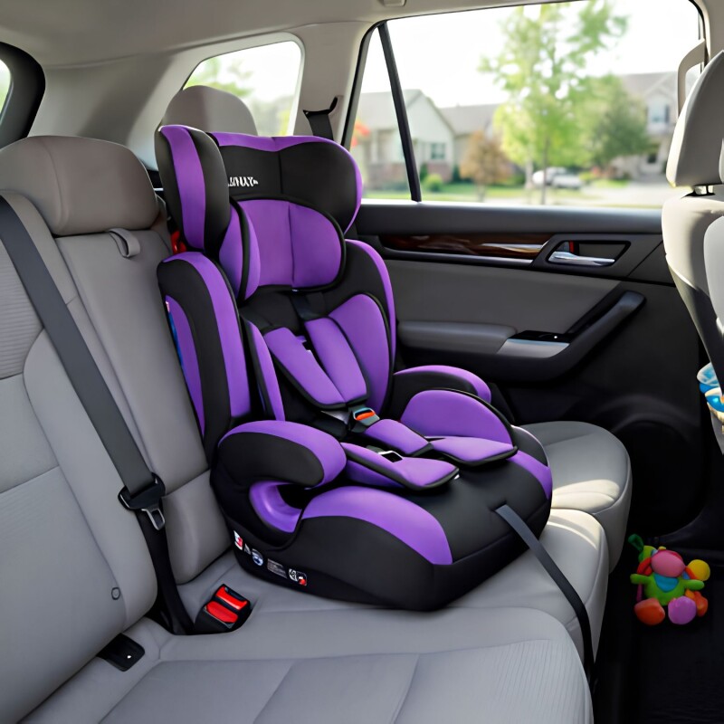 Silla para Auto Booster 3 en 1 Next Generation Lumax Kids Violeta