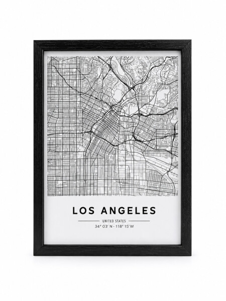 CUADRO LOS ANGELES NEGRO