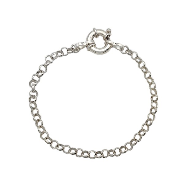 Pulsera Rolo-Plata 925-Sin piedra-PU3160 sinpiedra