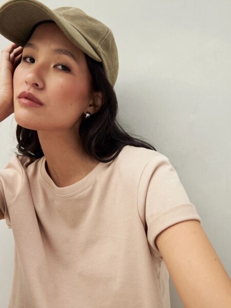 T-SHIRT D.CASSIN ORELIA BEIGE
