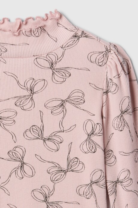 Remera Gráfico Toddler Niña Bow Print