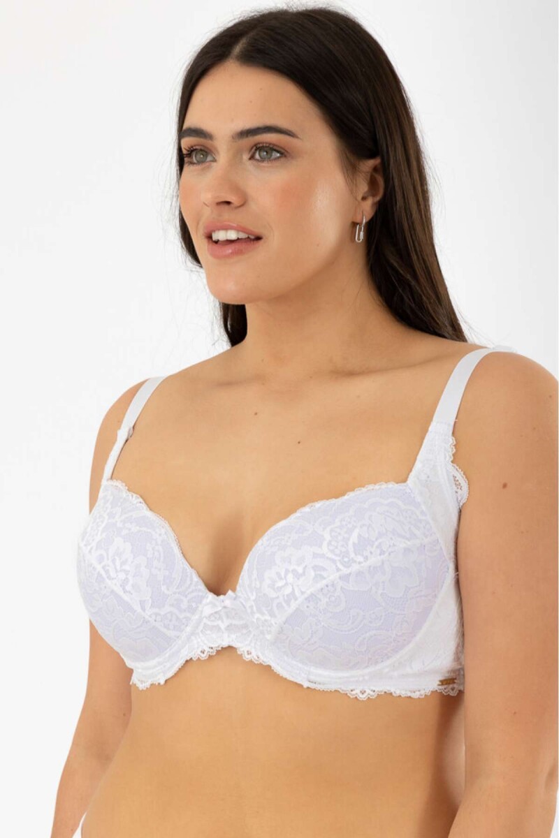 Soutien puntilla preformado - Blanco 