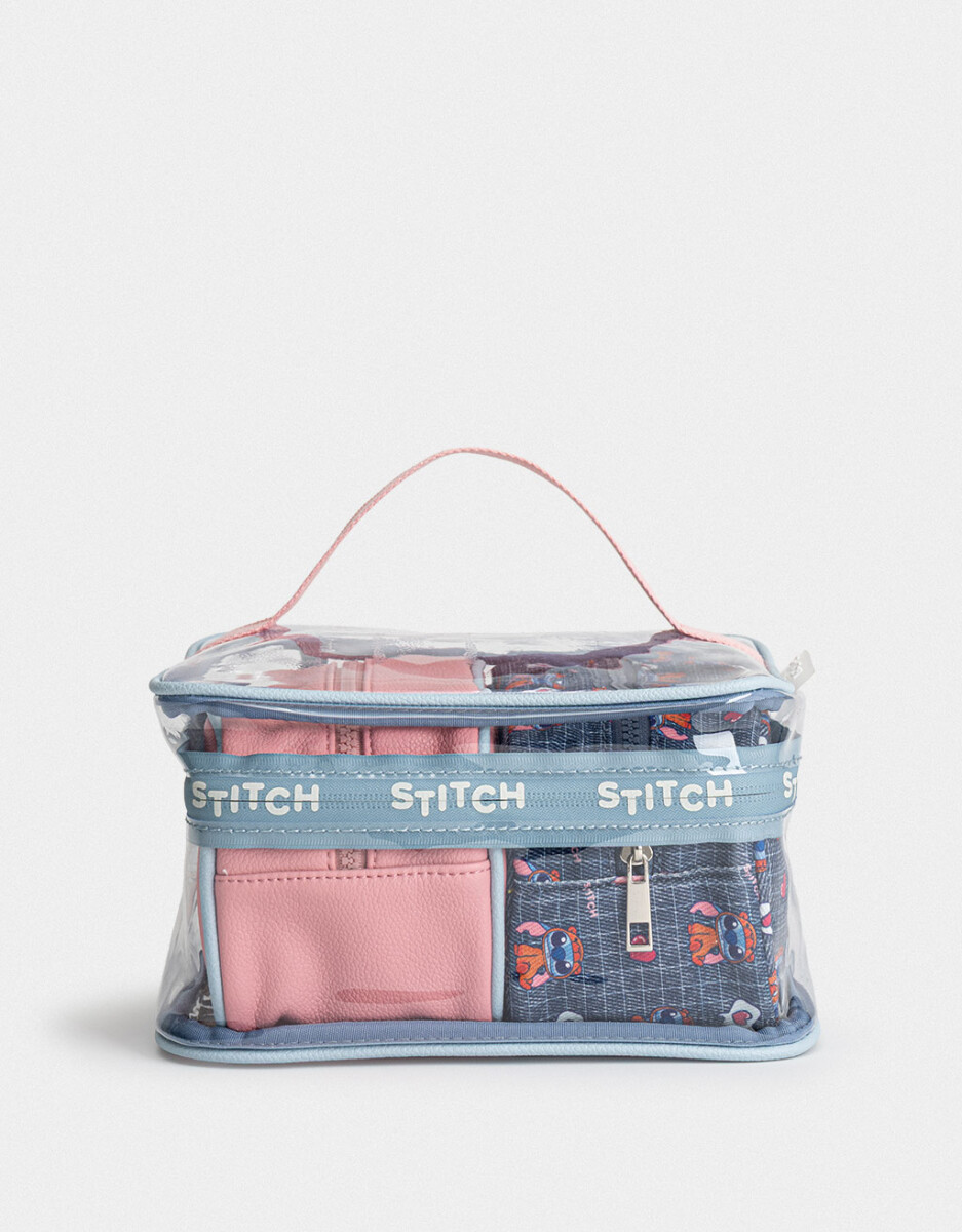 Set De Portacosméticos "stitch Capybara" 