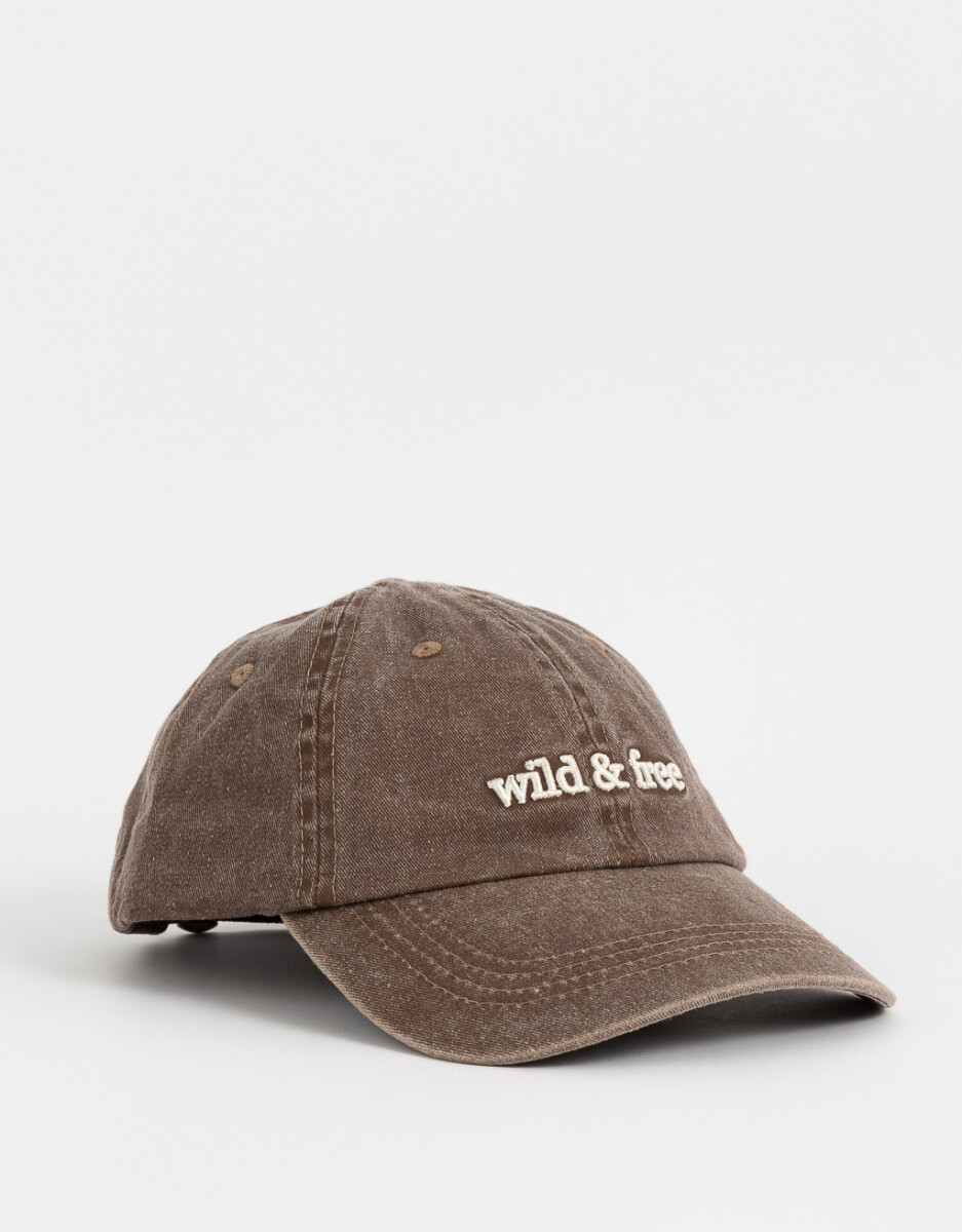Gorra Denim Bordada 