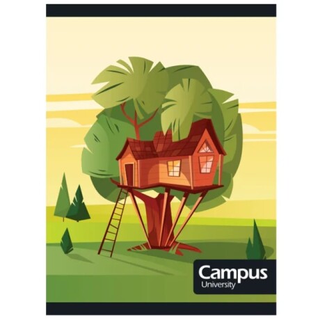 Cuaderno Campus 48 Hojas Cuadriculado Casa del Arbol