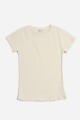 Remera básica cuello redondo CRUDO