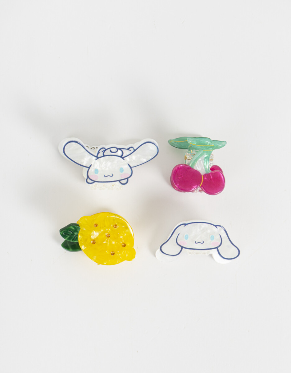 Set De Broches "cinnamoroll" 