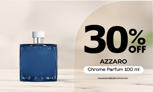 30% OFF Azzaro Chrome Parfum 100ml (código 133671)