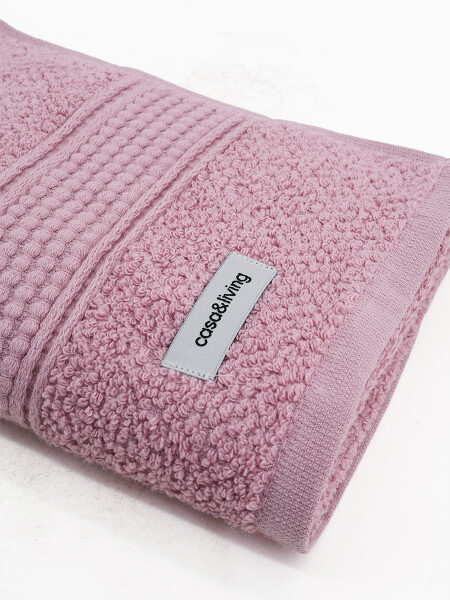 TOALLA DE MANO ROSA VIEJO