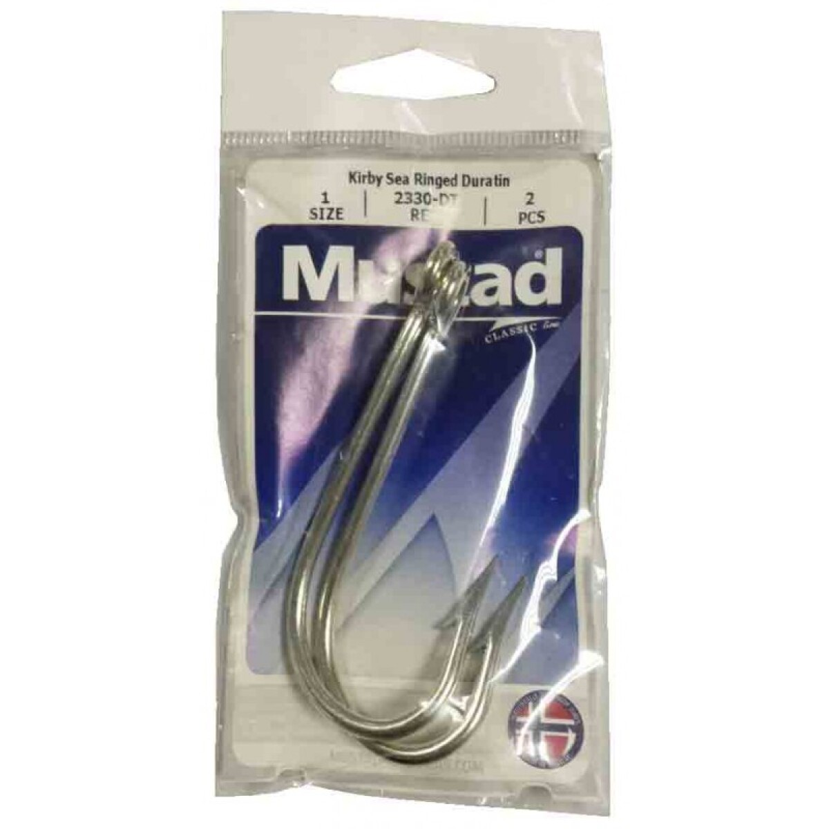 Anzuelo Mustad Nº 1 X 2(Uni) Mod 2330 