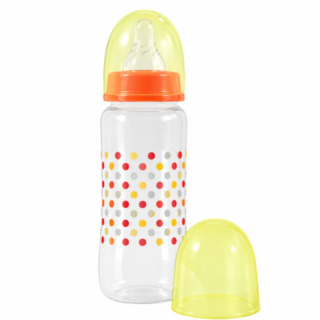 Mamadera True Decorada Silicona Redonda 0-6 Meses 250ml Mamadera True Decorada Silicona Redonda 0-6 Meses 250ml