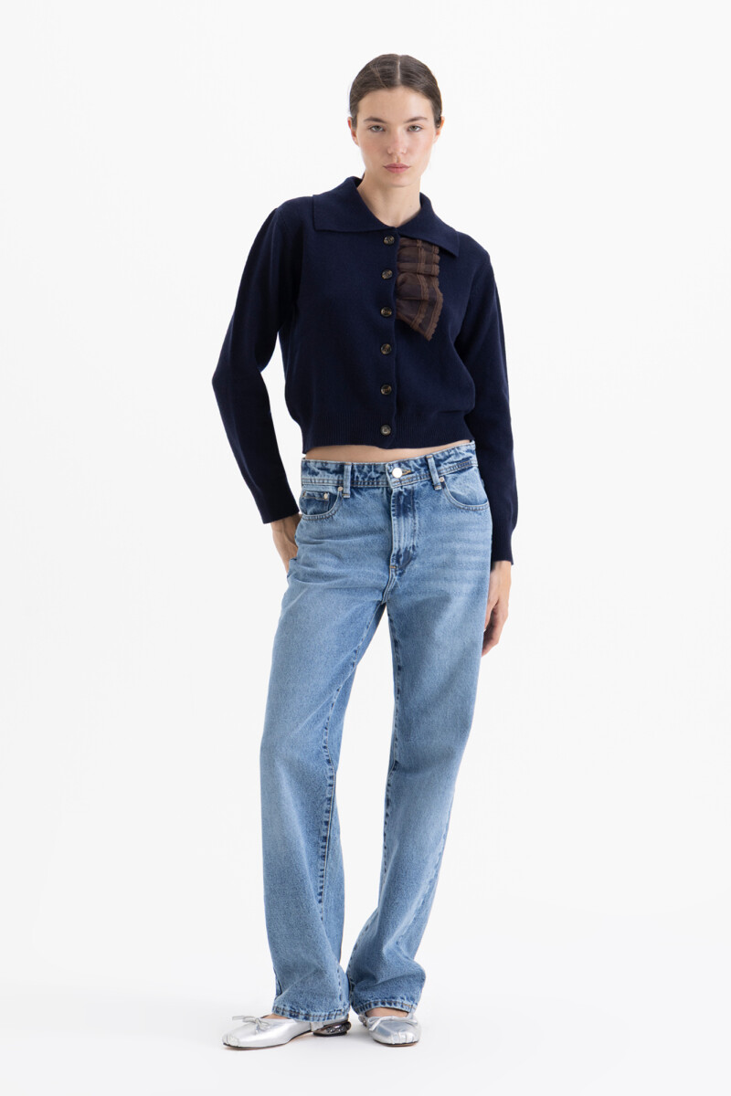 JEANS STRAIGHT CLASSIC Celeste
