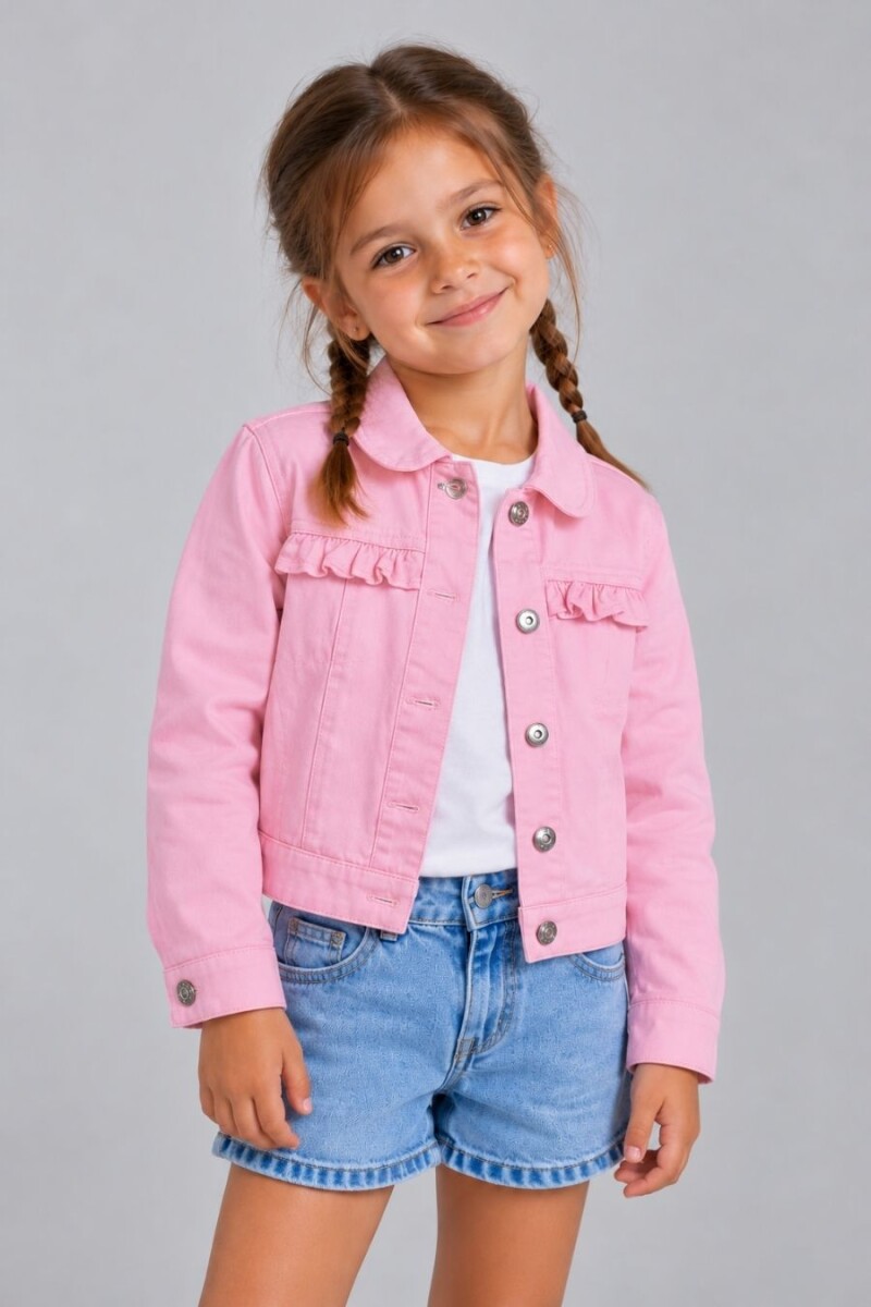 CAMPERA COCOMIEL 6867 VOLADOS - ROSADO 