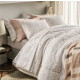 Juego de cama QUEEN Karsten 100 % algodón de 160 hilos (4 piezas) SUSAN